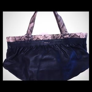 Furla leather handbag